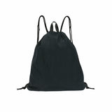 Recycle String Backpack (BLACK)