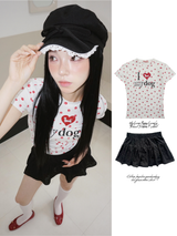 My Love Puppy Lovely Short Sleeve T-shirt