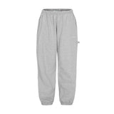 ロゴスウェットパンツ-グレー