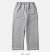 26SS★ Log Wide Brushed Sweatpants