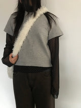 Sheer Dot Polar T-Shirt (3color)