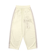 FROSS GLOSSY TRACK PANTS (IVORY) F26QD162