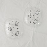 [AirPods Max] Black maro bear hard case (1set)