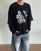 DIS Ribbed Knit Long Sleeve