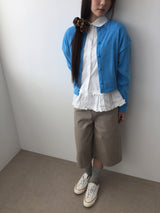 Heel back pocket Bermuda shorts (2color)