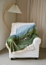 JEJU mountain horse tassel blanket