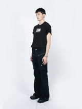 マルチパスTシャツ (Black)