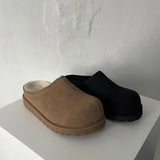 YSH5115 シャムド Ugg スリッパ (2色)