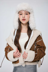 ADORABLE HOOD MUSTANG / CAMEL