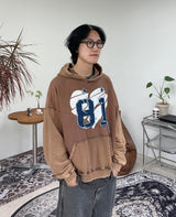 ミエロパッチクロップフーディー