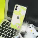 Lime star phone case