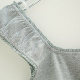 Arden Button Lace Rib Top