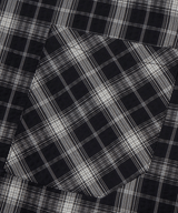Vintage Gemstone check shirt _ Black 
