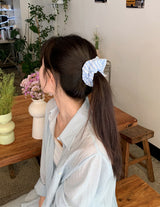 ストライプヘアシュシュ (3color)
