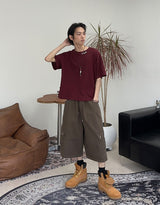 ケニードローイング刺繍半袖Tシャツ