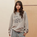 Pixel Star Dolphin Sweatshirt