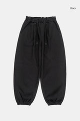 フォーリングピンタックジョガースウェットパンツ