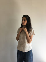 Conch puff blouse(2color)