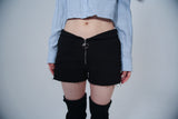 ネックストラップTシャツ_DOT WHITE