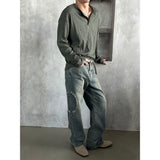 [F/W] Golgi button henry neck long sleeves (4color)