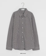 Yanpo Over Check Shirt
