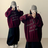 Lohr Lettering Round Knit