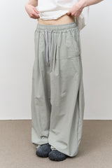 Step Nylon Balloon Pants