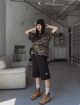 American Patch Dying Bermuda Pants