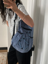 Modula Nylon Drawstring Backpack Large Hiking Bag 6 Colors