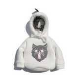 EDCL HOODIE _ CAT PINK _ WHITE