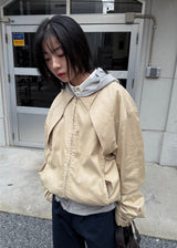  CROP TRENCH BLOUSON