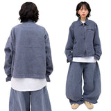 Oversized Pigment Work Jacket
