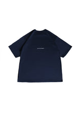 HEAVY JERSEY S/S COLLEGE TEE (NAVY)