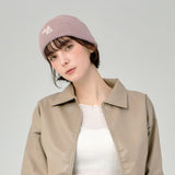 Leaf VZ Logo Washed Beanie / Indie Pink