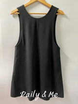 Mini sleeveless dress(onecolor)