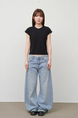 (W) Kate Wide Denim