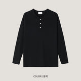 Lau Golji Henley Neck Long Sleeve 3C