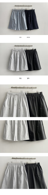 Rema Carpenter Ribet Sweat Shorts