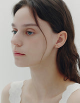 26SS★ H Edition Silver Pillow Earrings