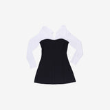 Serine Off Shoulder Shirt Dress
