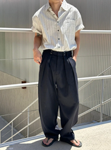 [S/S] Multi stripe half shirts(2color)