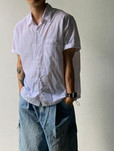 String Nylon Short Sleeve Shirt 4C