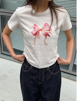 Need Ribbon Short-Sleeved T-Shirt