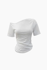 モエンアンバランスシャーリング半袖Tシャツ