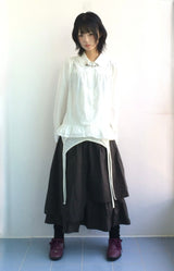 Layered Cut Shaped Skirt