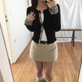 ベーシック ミニスカートパンツ