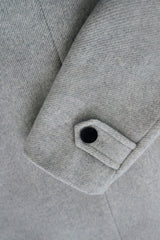 Herringbone double coat_gray