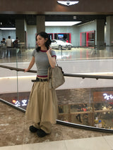 ジューシーデイリーUネック半袖Tシャツ (12c)