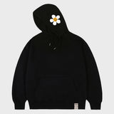 [UNISEX] Side Hood Flower Hoodie