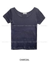 [1+1] Everyday U neck loose fit short sleeve T-shirt